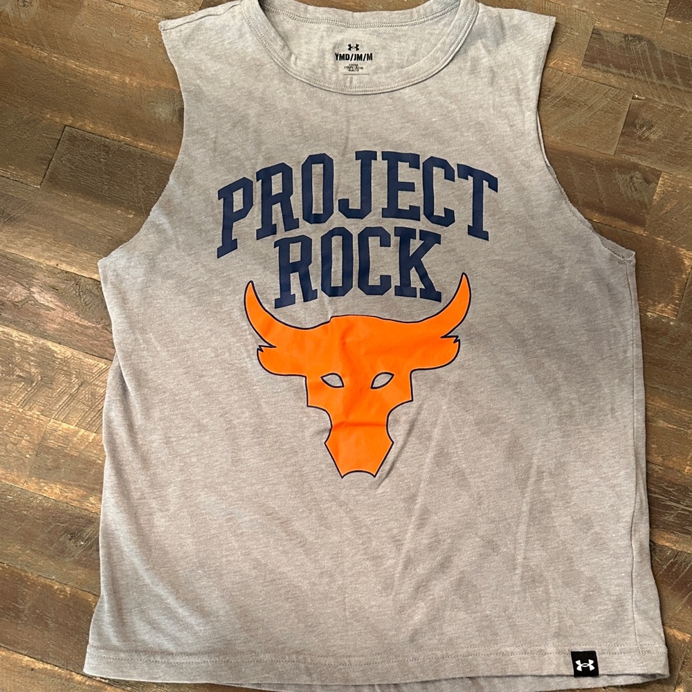 Under Armour Project Rock Gray Tank Top